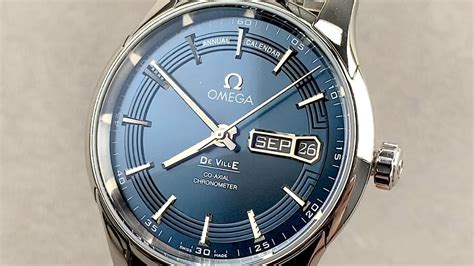 omega deville hour vision annual calendar replica|omega hour vision review.